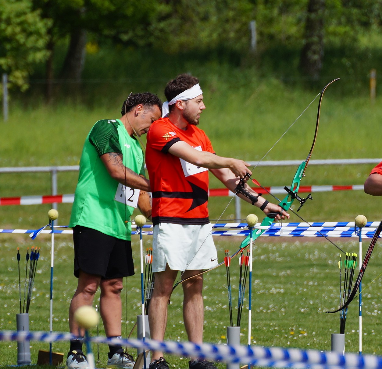 Piotr Dudek - reprezentant UKS Luks run archery team